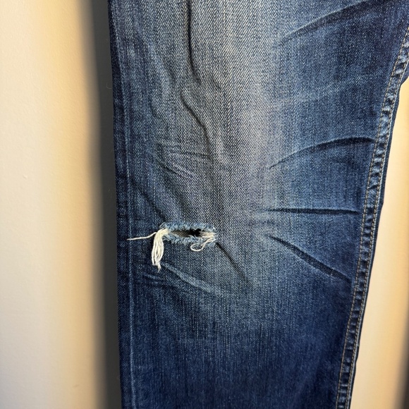 Silver Jeans Men's DECKER 925 Series Distressed Medium Wash Blue Jeans Tag: 34 - Picture 2 of 16